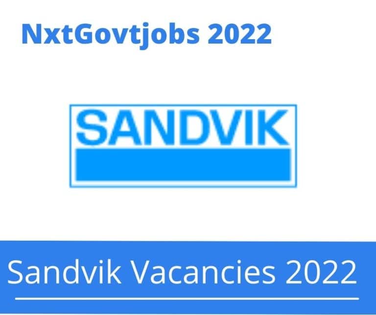 Apply Online for Sandvik Contract Administrator Vacancies 2022 @home.sandvik