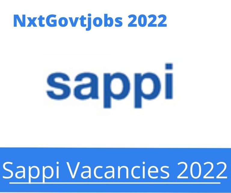 Apply Online for Sappi Rigger Helper Vacancies 2022 @sappi.com