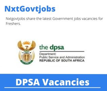 DPSA Inspector Mine Health And Safety Vacancies in Witbank 2024