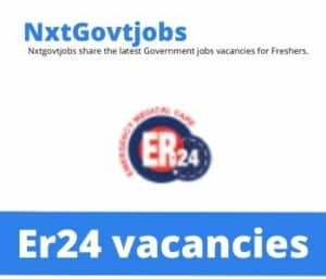 Er24 Basic Ambulance Assistant Vacancies in Middelburg – Deadline 31 Jan 2024 Fresh Released