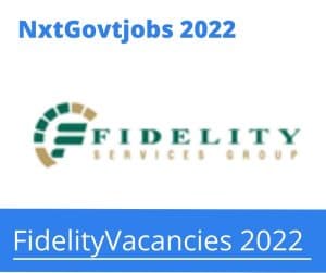 Fidelity Site Manager Vacancies in Middelburg – Deadline 27 Oct 2023