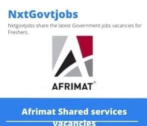 Afrimat Shared services Miner Vacancies in Mbombela – Deadline 06 Oct 2023