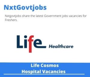 Life Cosmos Hospital Stores Assistant Vacancies in Emalahleni – Deadline 23 Feb 2024