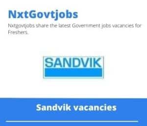 Sandvik Apprentice Millwright Vacancies in Lydenburg- Deadline 11 Aug 2023