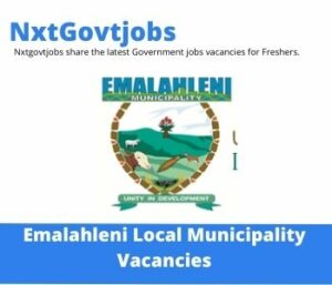 Emalahleni Municipality Electrical Services Technician Vacancies in Nelspruit – Deadline 15 Sep 2023