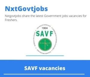 SAVF Area Facilities Manager Vacancies in Nelspruit – Deadline 18 Jul 2023